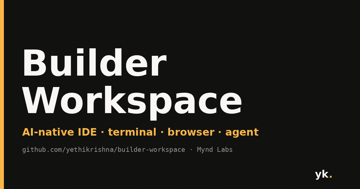 Builder Workspace